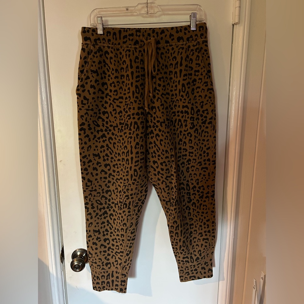 Nili Lotan leopard print Nolan Sweats